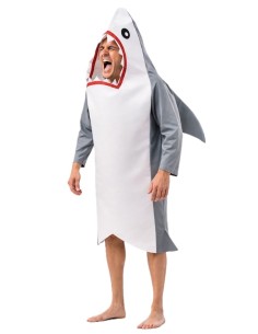 Fato de Tubarão Tamanho L - de alta qualidade, perfeito para carnaval, festas temáticas e eventos especiais.
